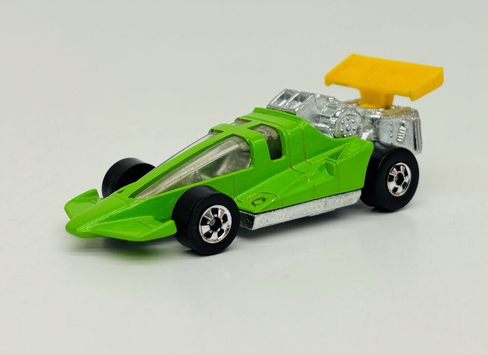 Hot Wheels HiRakers Turbo Wedge Green Blackwall 1979 Hong Kong NM